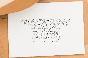 Rainy - Natural Handwriting Font