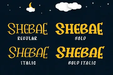 Shebae Fun Serif Font