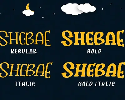 Shebae Fun Serif Font