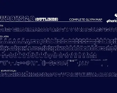 Cowboys 2.0 font