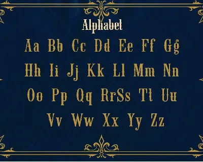 Aniques font