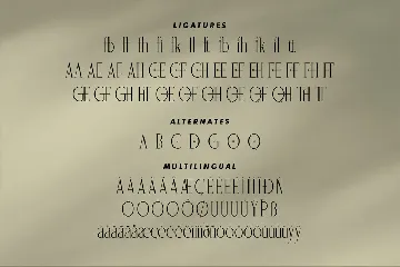 Saegathe Modern Serif Font