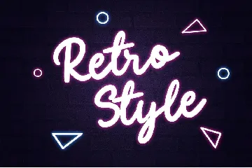 Eighties - Retro Script Font