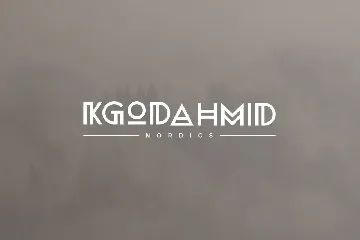 Jegbod - Scandinavian Font