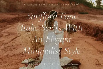 Sanfford A Modern Serif Font