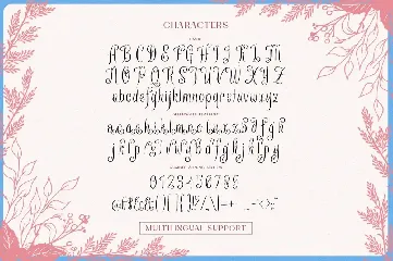 Winter Rosetta font