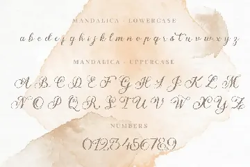 Mandalica - Elegant Script Font