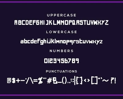Fronbold font