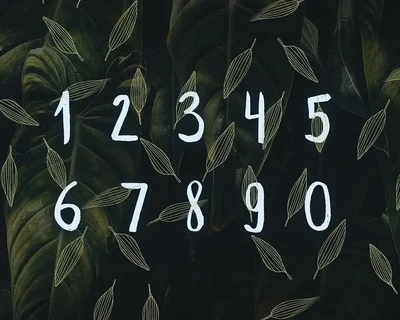Leafy Brush Font