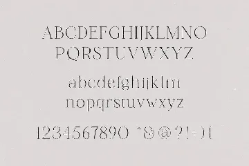 Guffie - Modern Serif font