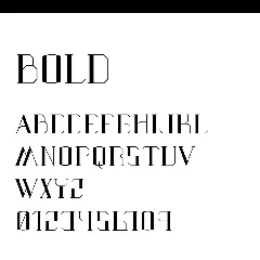 EX01 font