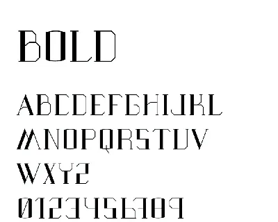 EX01 font