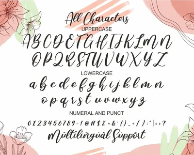Rosella Flakes font