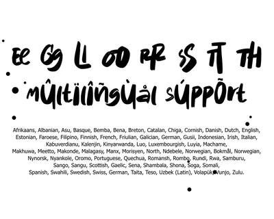 Kebalik Brush - Handbrush font