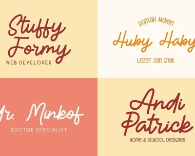 Adegianty font