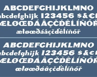 Randolph font