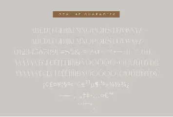 Opaline font