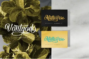 Vontgod Typeface font