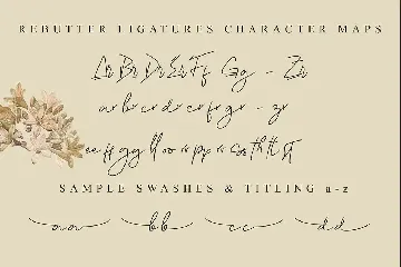 Rebutter // Fashionable Handwritten Font