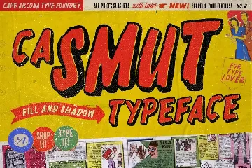 CA Smut font