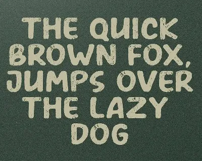 Amerio Rough font