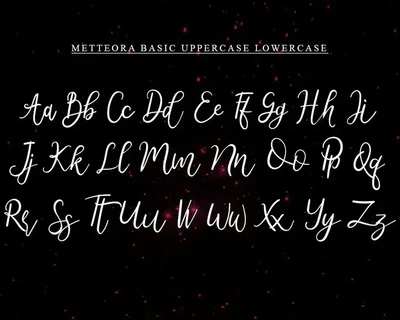 Metteora font