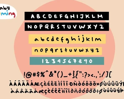 Baby Blooming font