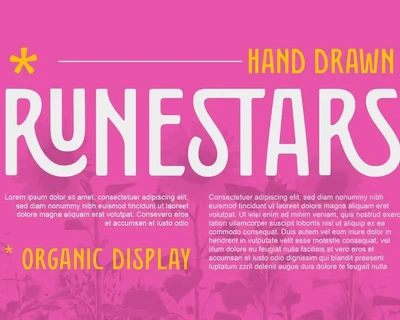 Runestars font