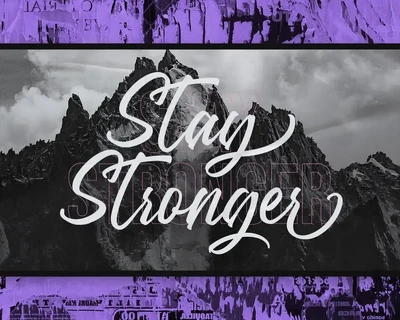 Jordan Dunk Brush Calligraphy font