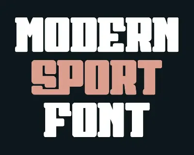 Sport Sobenor font