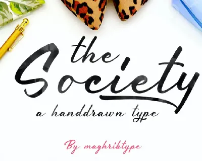 Society font