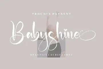 Babyshine Script Font