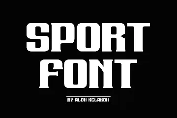 Blacko Sporty font