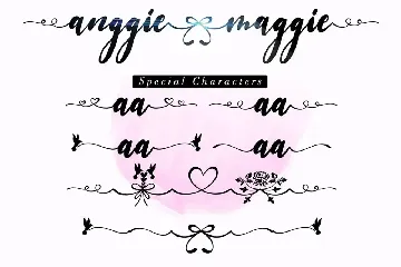 Anggie & Maggie font