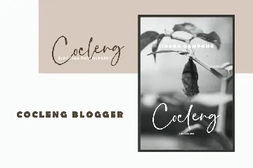 Cocleng Handwriting Fonts