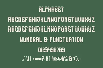 Gacca - Modern Sans Serif font