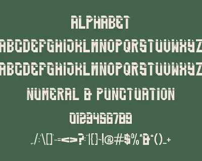 Gacca - Modern Sans Serif font