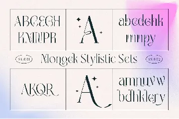 Mongek Typeface font