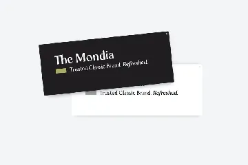 Mondia font