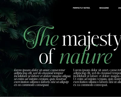 Perfectly Noted font