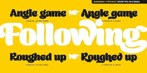 Gorgonzo font