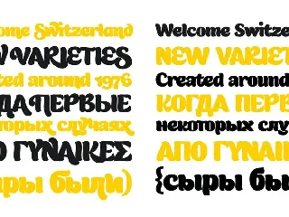 Gorgonzo font