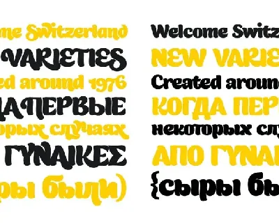 Gorgonzo font