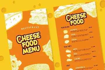 Bitten Cheese Advertisement Font