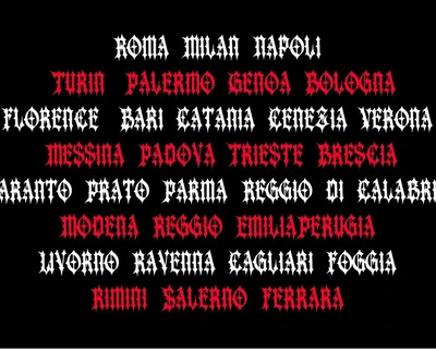 Semurak Metal Font