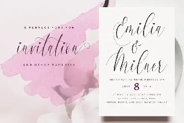 Charlotte Calligraphy font