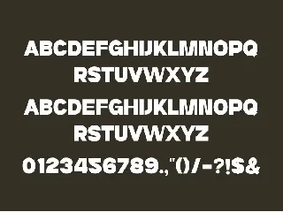 Camilo Modern Sans Serif Font Typeface