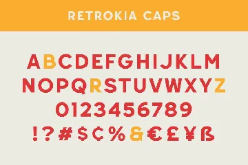 Retrokia - Display Font