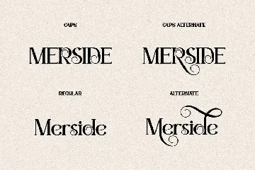 Merside - Premium Serif Font