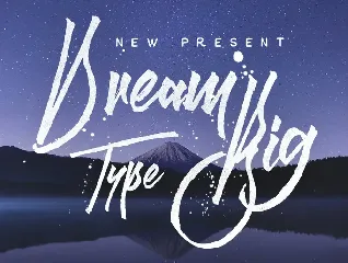 Dream Big font